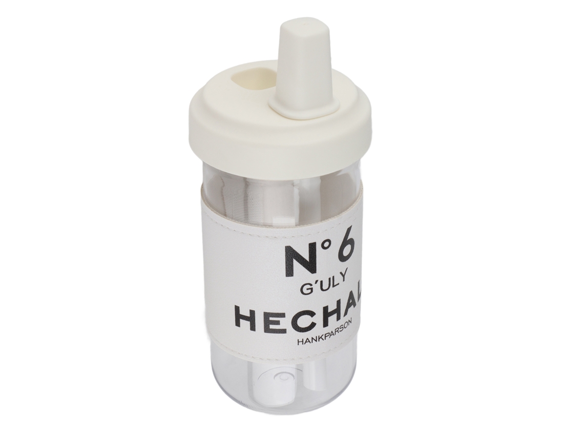 Bonito vaso reutilizable con pajita de 500 ml | Sin marca