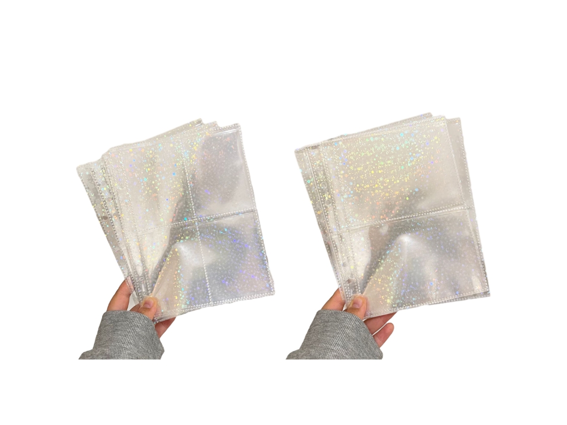 Mini cuaderno rellenable, planificador diario y mensual de 3 agujeros.