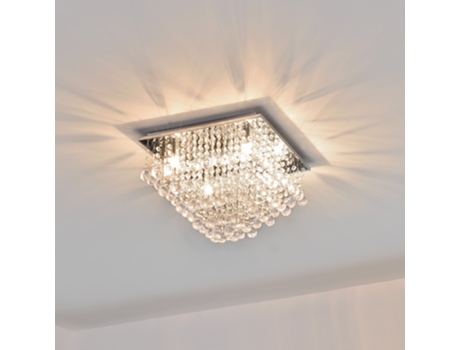Lámpara de techo LUX.PRO Cromo/Blanco (28 W - G9)