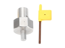 Herramienta De Biselado Y Rectificado De Agujeros De Milano De 20 Mm Con Hoja T10 Y Vástago Hexagonal De 9 Mm.