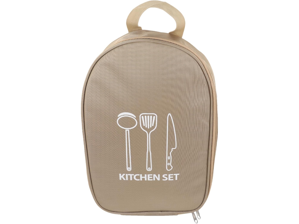 Bolsa De Almacenamiento Para Cubiertos De Camping Inoomp, Bolsa De Almacenamiento Para Utensilios De Barbacoa, Bolsa De