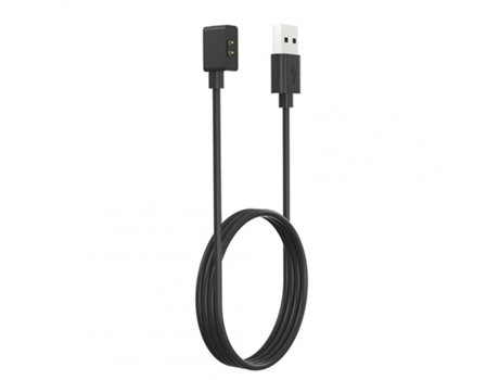 Cable de carga magnético Regulador de voltaje incorporado Compatible con Redmi Mi Band 7 Pro Cargador de reloj inteligente negro 100cm