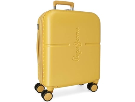 Maleta de Cabina ABS Rígida Highlight PEPE JEANS Amarillo (40x55x20cm - 37 L)