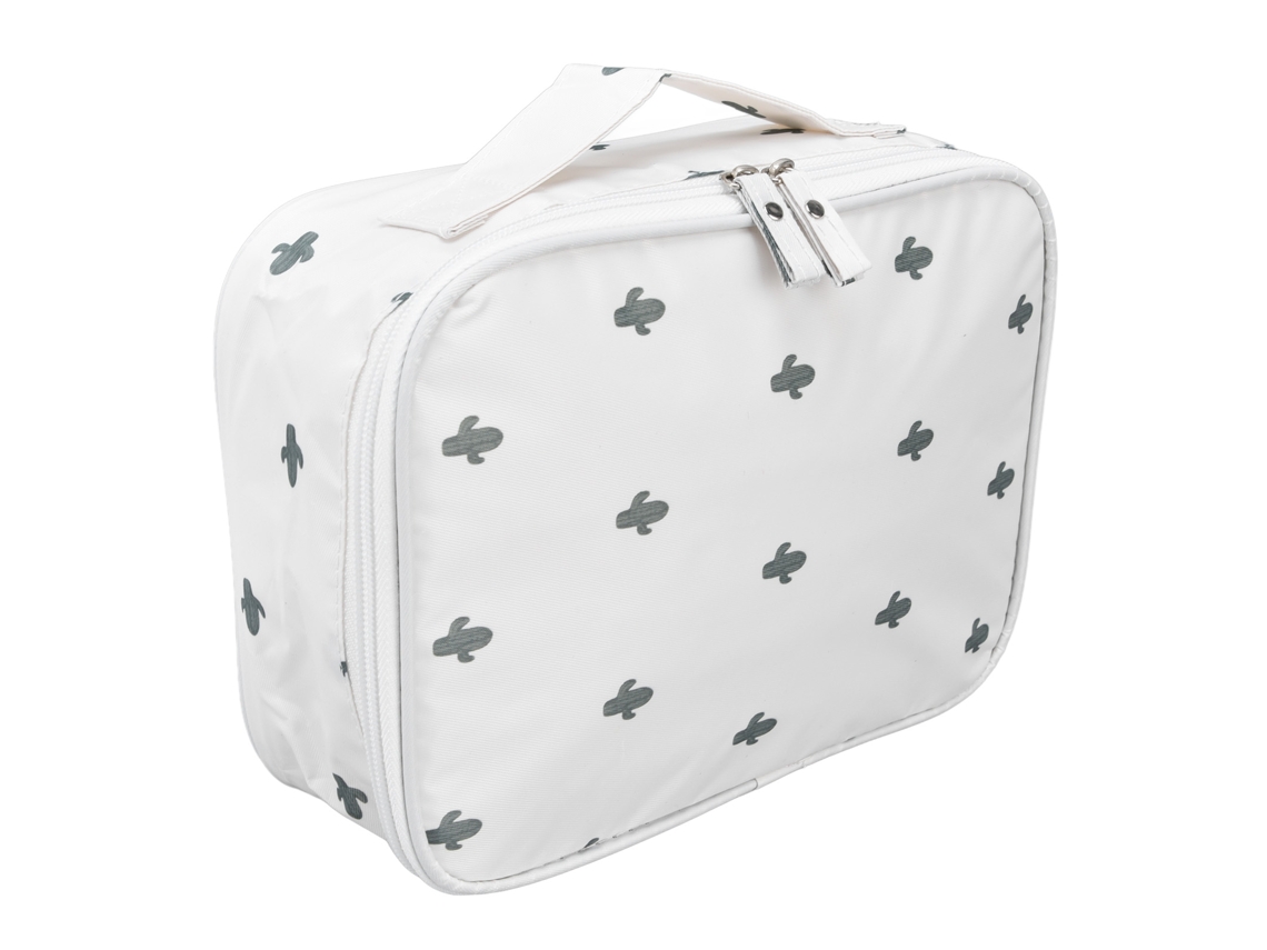 Neceser De Viaje De Nailon De Primera Calidad, Impermeable, De Gran Capacidad, Multifuncional, Con Estampado De Cactus.