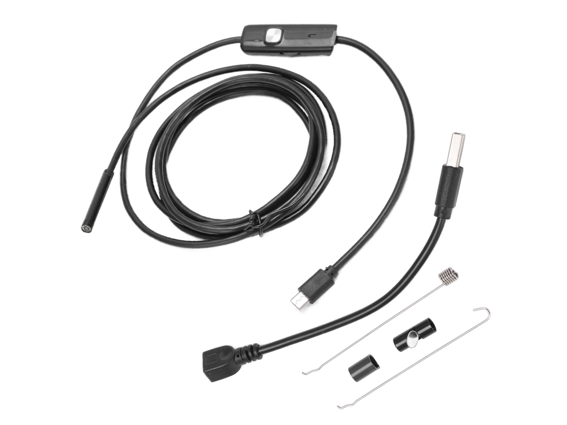 Endoscopio Industrial Hd An97-5.5 Con Cámara Y Lente De 5,5 Mm, Resistente A La Corrosión Y Con Alcance De 2 M Para Inspección.
