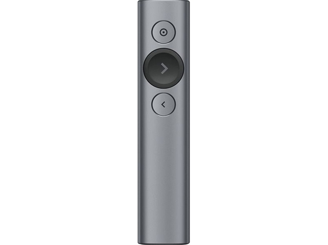 Presentador LOGITECH Spotlight Gris Inalámbrico (Con Laser)