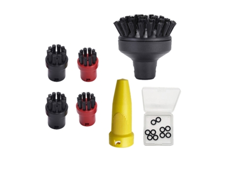 Cepillo redondo con anillo de sellado para Karcher Sc1, Sc2 Sc4,Sc5, limpiador a vapor 2.863-025,0, piezas de aspiradora para el hogar