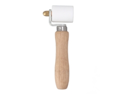 Rodillo de costura Primerox de 40 mm resistente a altas temperaturas para soldadura manual de PVC blanco.