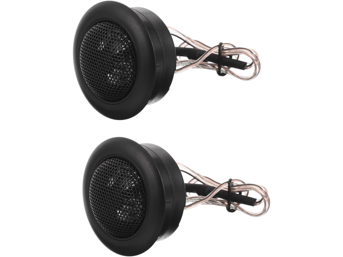 Altavoces De Audio Para Coche De Metal Transparente De 2 Pulgadas Con Tweeters Para Uso En Automóviles Y Motocicletas.