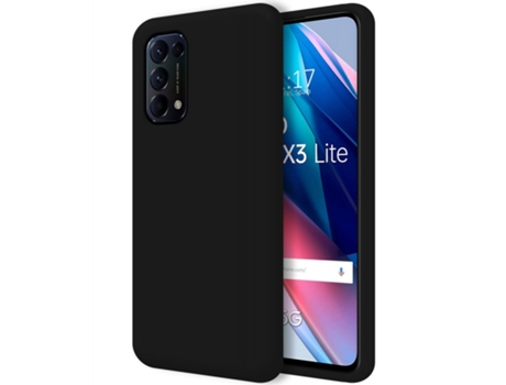 Carcasa Oppo Find X3 Lite 5G TUMUNDOSMARTPHONE Silicona Líquida Negro