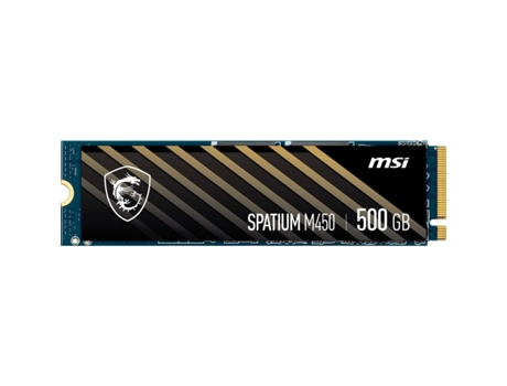 Disco Duro Interno MSI Spatium 450 500 GB SSD