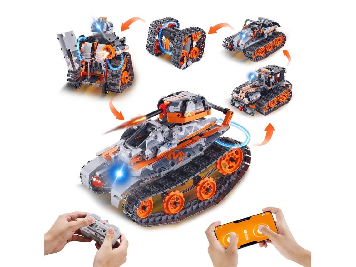 VEVOR STEM RC 5 en 1 Coche y Robot de Construcción con Aplicación para Niños