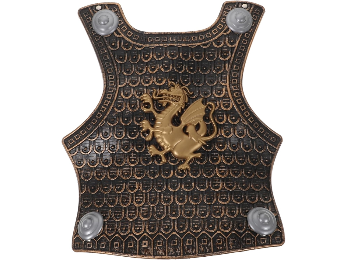 Disfraz Realista De Armadura Medieval Para Niños Y Niñas, Escudo De Plástico, Interactivo.