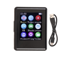 Reproductor Mp3/mp4 Con Bluetooth 5.0, Pantalla De 1,77 Pulgadas, Hifi, Grabadora, Lector De Libros Electrónicos, 32 Gb De Almacenamiento Portátil.