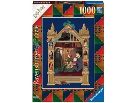 Puzzle DISET La Saga De Harry Potter (Edad Mínima: 2 Anos - 1000 Piezas)