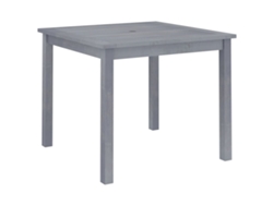 vidaXL Mesa de comedor de jardín madera maciza de acacia 88x88x74 cm