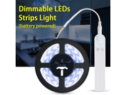 2026-tiras Led Regulables Con Sensor De Movimiento Pir 1m 60leds Luz De Cuerda Para Tv, Escritorio, Hogar, Cocina Y Decoración