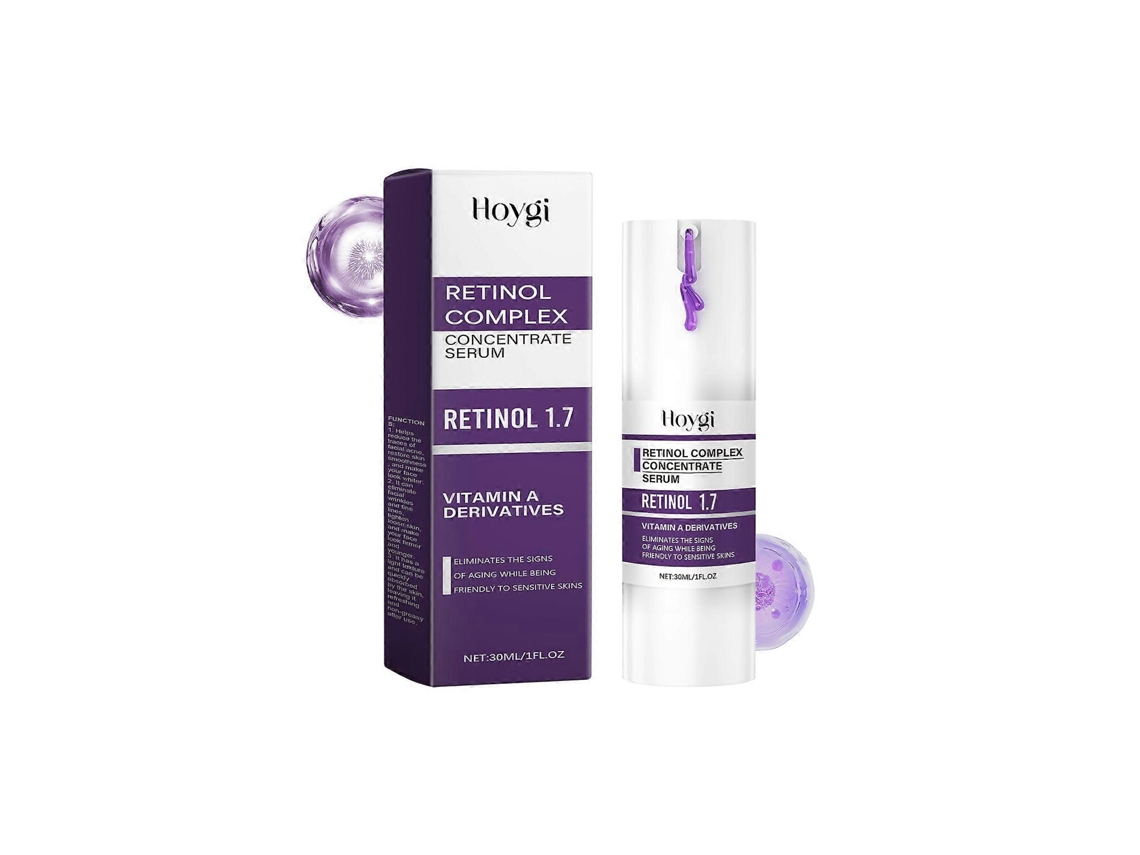 Sérum Facial Anti-rugas Com Retinol - Reduz Rugas Eficazmente, Indicado Para Todos Os Tipos De Pele, 30ml
