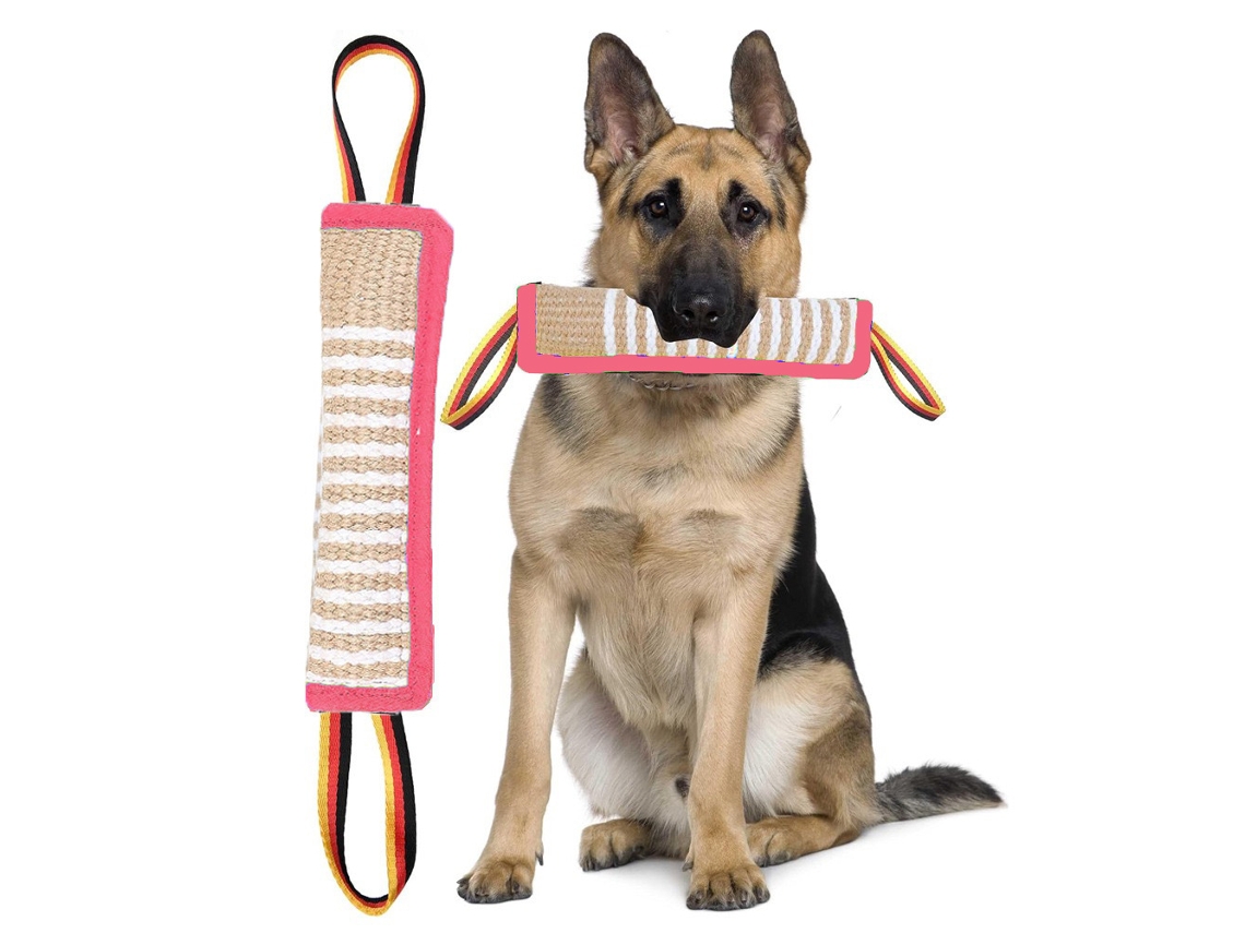 Juguete De Entrenamiento Para Perros, Resistente, Ideal Para Cachorros Que Juegan A Tirar De La Cuerda Y Alivia El Dolor De La Dentición. Henten Home (rosa, 2 Unidades)