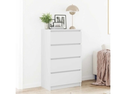Aparador 60x35x98,5 cm Madera Procesada Blanco