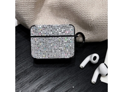 Estuche de lujo con brillantes diamantes de imitación para auriculares Airpods 1, 2, 3, 4 Pro 2 Vayotoy