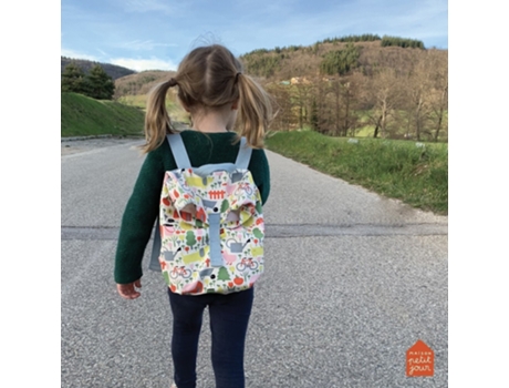 Mochila PETIT JOUR La Campagne para Niños (Multicolor)