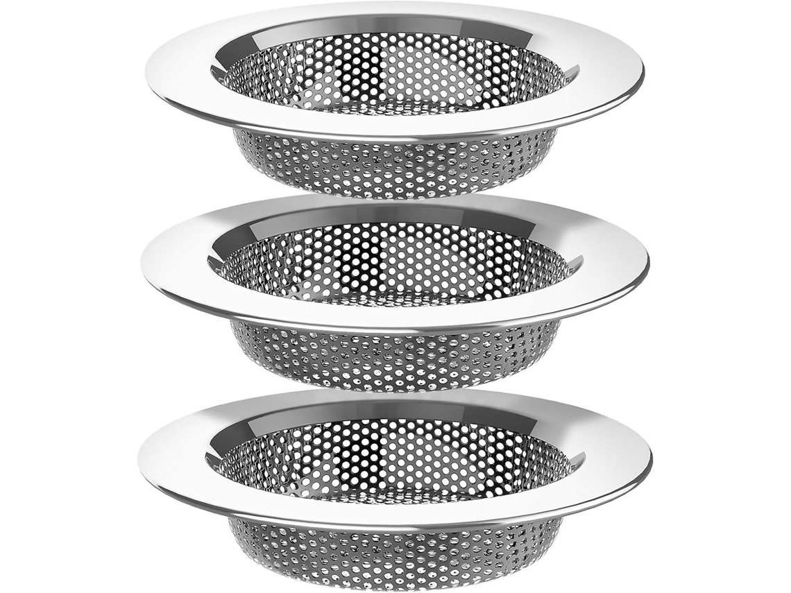 Colador Universal De Acero Inoxidable Para Fregaderos De Cocina Y Baño, Anti-oxidación, Filtro Eficiente