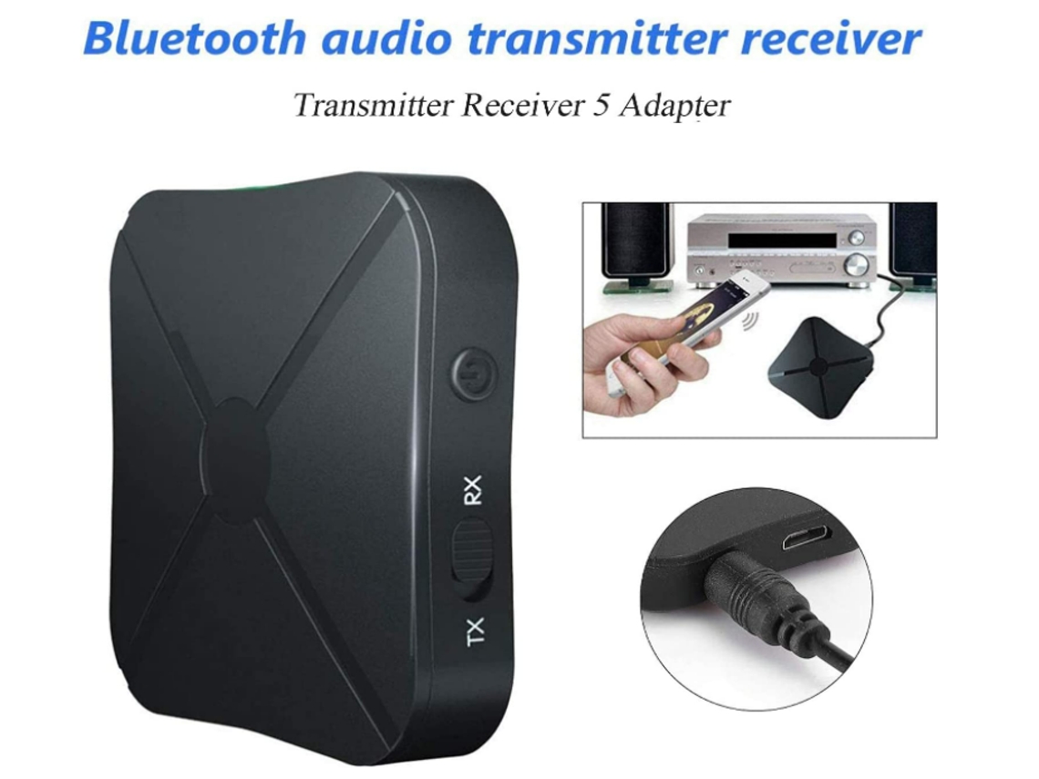 Receptor transmisor Bluetooth de TV para automóvil Adaptador