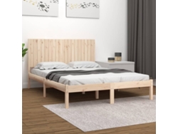 Estructura De Cama Madera Maciza 180x200 Cm