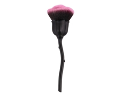 Brocha De Maquillaje Con Forma De Rosa Y Mango Ergonómico Suave Y Respetuoso Con La Piel Para El Cuidado De La Belleza.