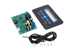 Controlador De Temperatura Con Triple Pantalla -19-99℃ Módulo De Termostato 220v Para Aire Acondicionado
