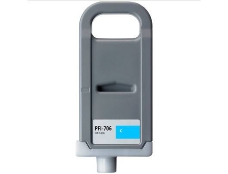Cartucho para Canon pfi706 Cian (6682B001)