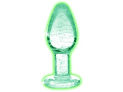 Plug anal de cristal fosforescente Pequeño BOOTY SPARKS