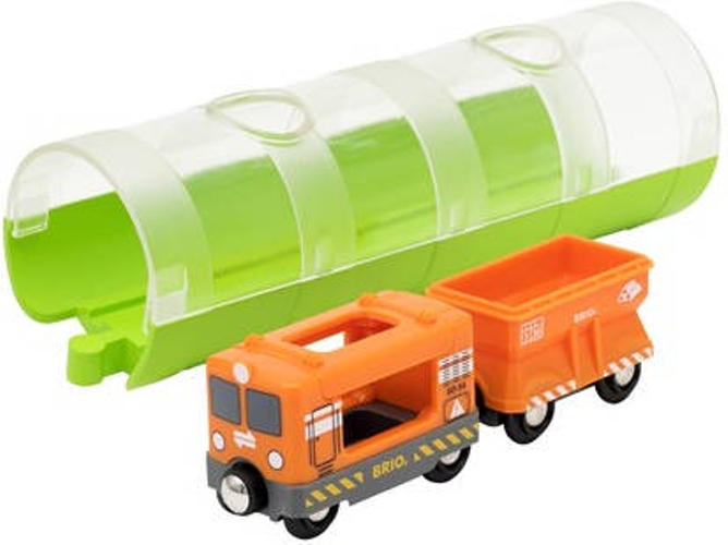Vehículo BRIO Transporte Naranja