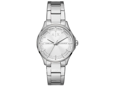 Reloj Femenino de Cuarzo Analógico de ARMANI EXCHANGE con Correa de Acero Inoxidable Plateado Ax5256