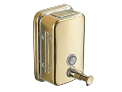 Dispensador de jabón líquido de pared Rosewell Gold para baño y cocina