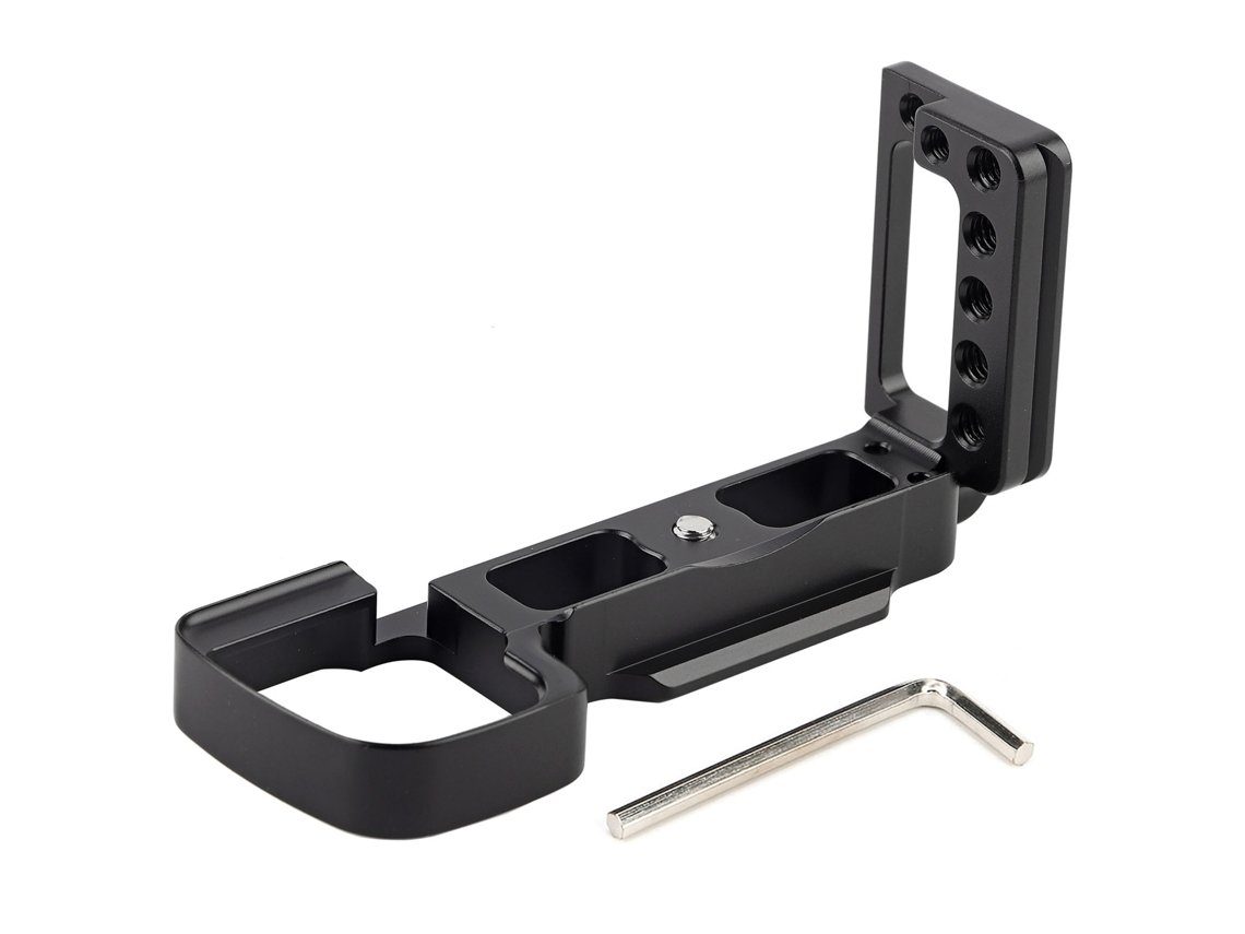 Placa De Liberación Rápida De Aluminio Bracket L De Disparo Vertical Para Cámara Mirrorless Sony A6400