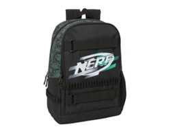 Mochila escolar Nerf Game (negra - poliéster 300d)