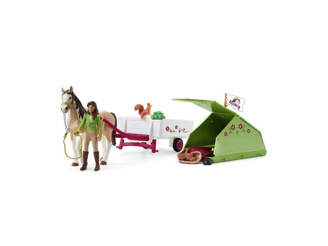 Figuras de Jugar SCHLEICH  Sarah's Camping Adventure (Edad Mínima Recomendada: 3 años)