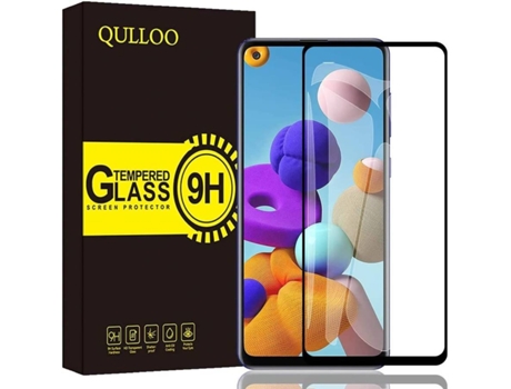 2x Protector Cristal Templado Samsung Galaxy A21s HONGWE.