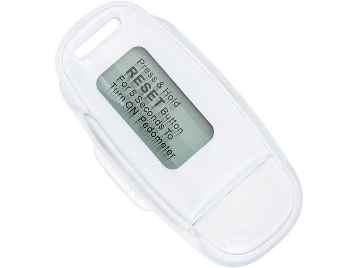 Montres De Course 3d Sport Marche Style Simple Compteur Pas Recargable Pratique Plastique Blanc