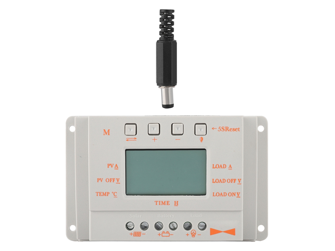 Controlador de carga solar inteligente MPPT (regulación de carga con pantalla LCD)