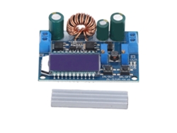 Módulo Regulador De Voltaje Ajustable Boost Buck Com Display Lcd 5.5‑30v Para 0.5‑30v