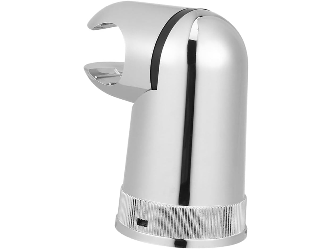 Soporte giratorio para cabezal de ducha, ABS plateado. Slowmoose