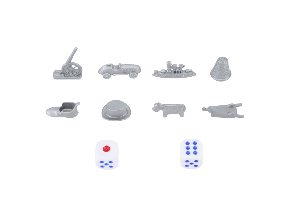 Urbannova-accesorios De Plástico Para Juegos De Mesa: Cañón, Coche, Barco, Sombrero, Piezas De Repuesto Con Dados
