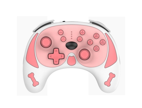 Mando Nintendo Switch Pro GADONG (Bluetooth - Blanco)
