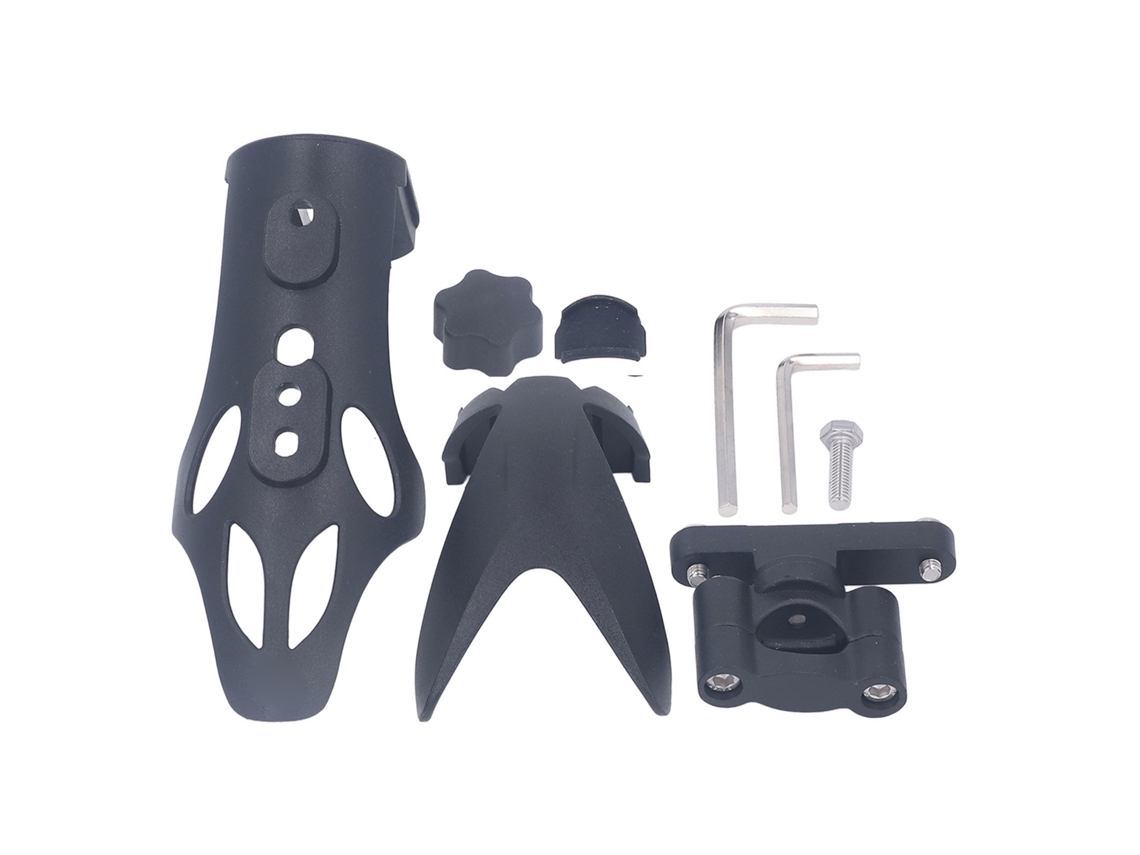 Portavasos Universal Ajustable Para Motocicleta Con Rotación De 360° Para Manillares De Bicicleta (2 Piezas)