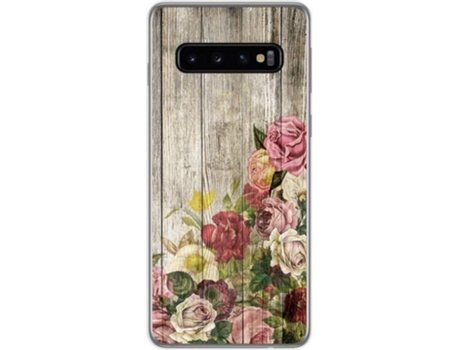 Carcasa Samsung Galaxy S10 Plus TUMUNDOSMARTPHONE Madera 08 Multicolor