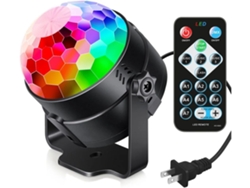 Luces de fiesta ELORY activadas por sonido con control remoto para DJs
