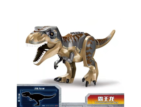 Bloques de Construcción Jurásicos, Dinosaurios Del Mundo Figuras Ladrillos Estilo 32